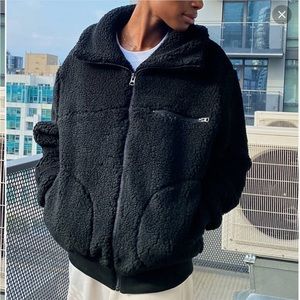 Aritzia Wilfred free Sherpa teddy jacket